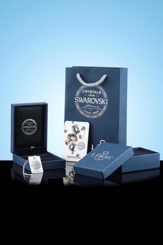 Union Crystal Kadın Oval Jean Paul GAULTTER Gümüş Kolye