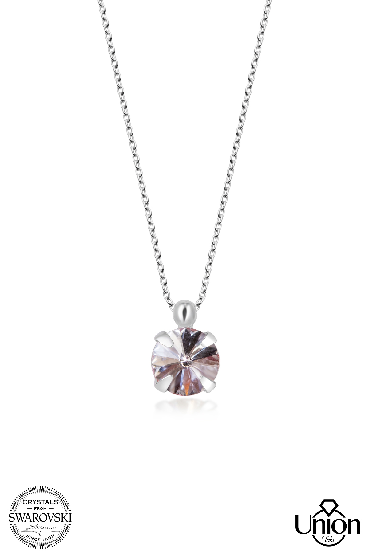 Union Crystal Kadın Rivoli Gümüş Kolye