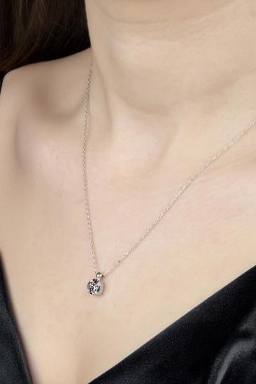 Union Crystal Kadın Rivoli Gümüş Kolye