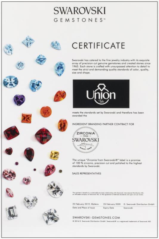Union Zirconia Kadın Kalp Montür Gümüş Kolye